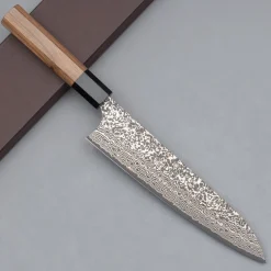 Yoshimi Kato VG10 Damast Wa Walnut Gyuto 21 cm