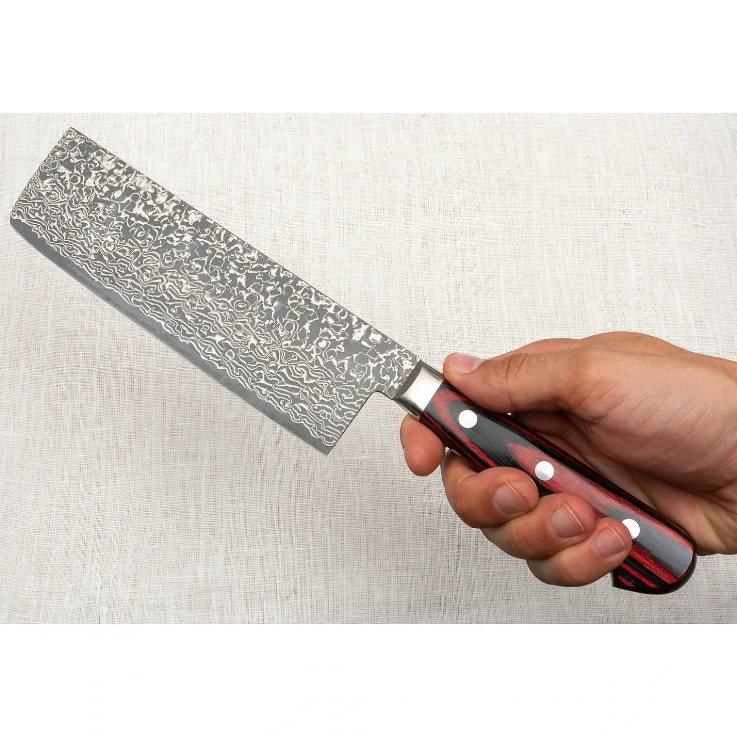 Yoshimi Kato VG10 Damast Yo Nakiri 18 cm