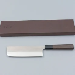 Yoshimi Kato VG10 Nashiji Damast Nakiri 17.5 cm