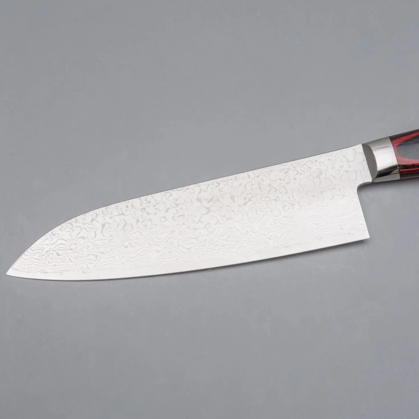Yoshimi Kato VG10 Polished Damast Santoku 17.5 cm (laatste modellen)