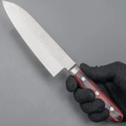 Yoshimi Kato VG10 Polished Damast Santoku 17.5 cm (laatste modellen)