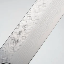 Yoshimi Kato VG10 Tsuchime Damast Rosewood Sujihiki 27 cm