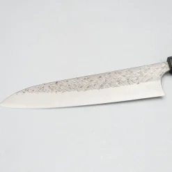Yoshimi Kato VG10 Tsuchime Damast Rosewood Gyuto 21 cm