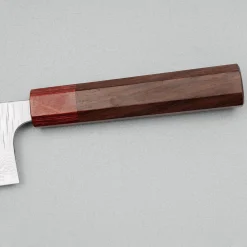 Yoshimi Kato VGXEOS Kasuri Tsuchime Damast Rosewood Nakiri