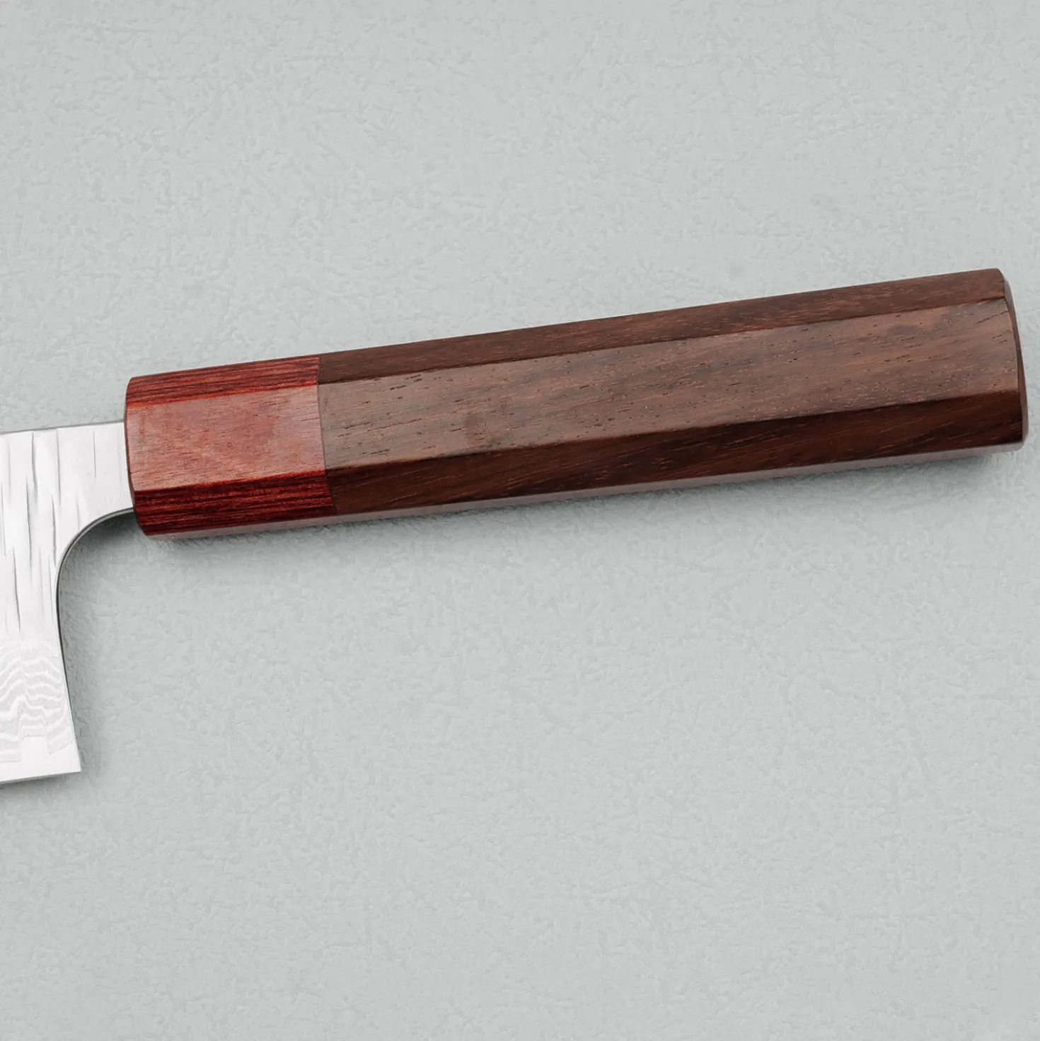 Yoshimi Kato VGXEOS Kasuri Tsuchime Damast Rosewood Nakiri