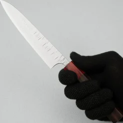 Yoshimi Kato VGXEOS Kasuri Tsuchime Damast Rosewood Petty 15 cm
