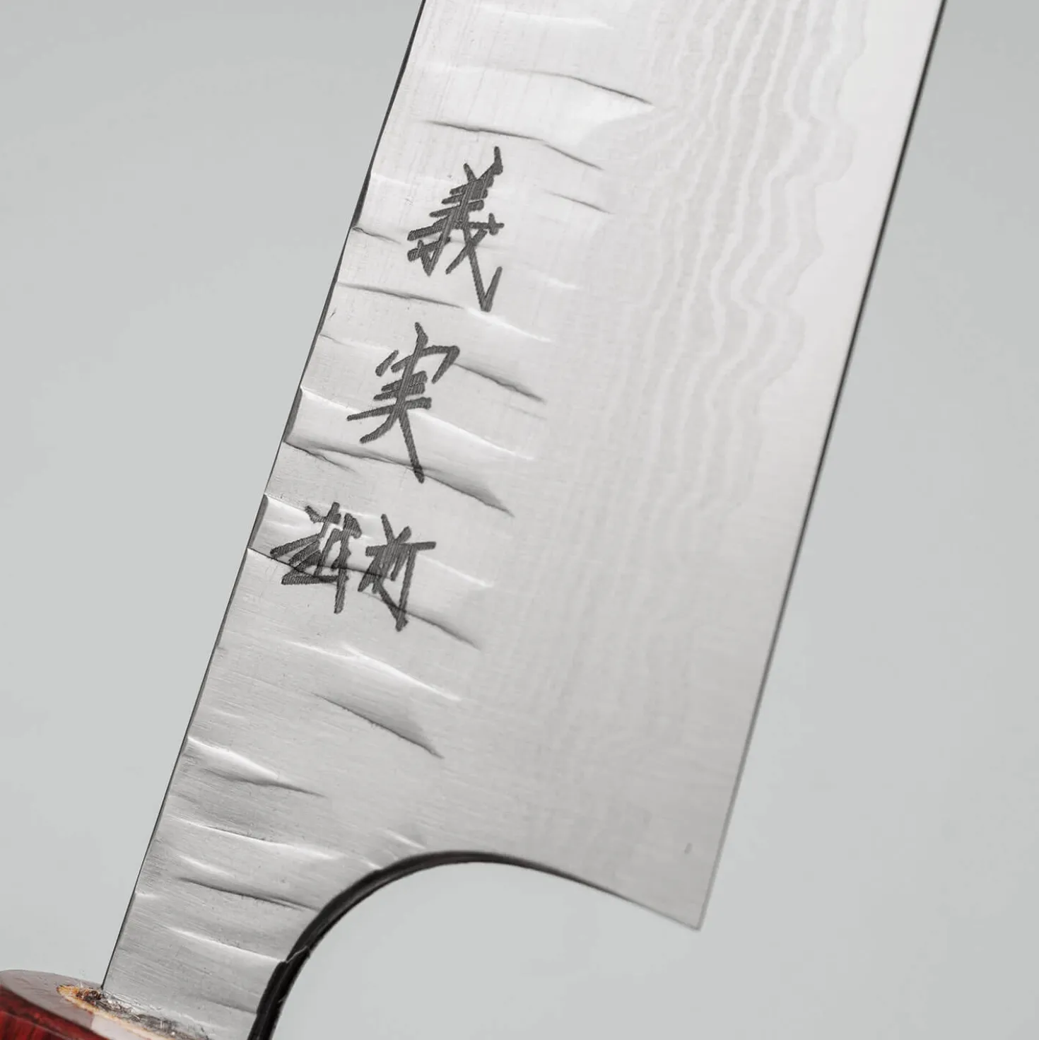 Yoshimi Kato VGXEOS Kasuri Tsuchime Damast Rosewood K-tip Petty 15 cm