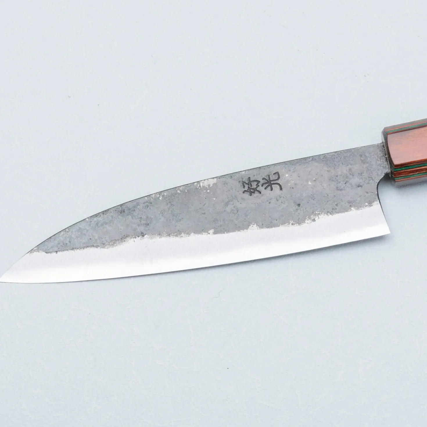 Yosimitu Shirogami #2 Kurouchi Petty 16 cm