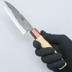 Yosimitu Shirogami #2 Kurouchi Petty 16 cm