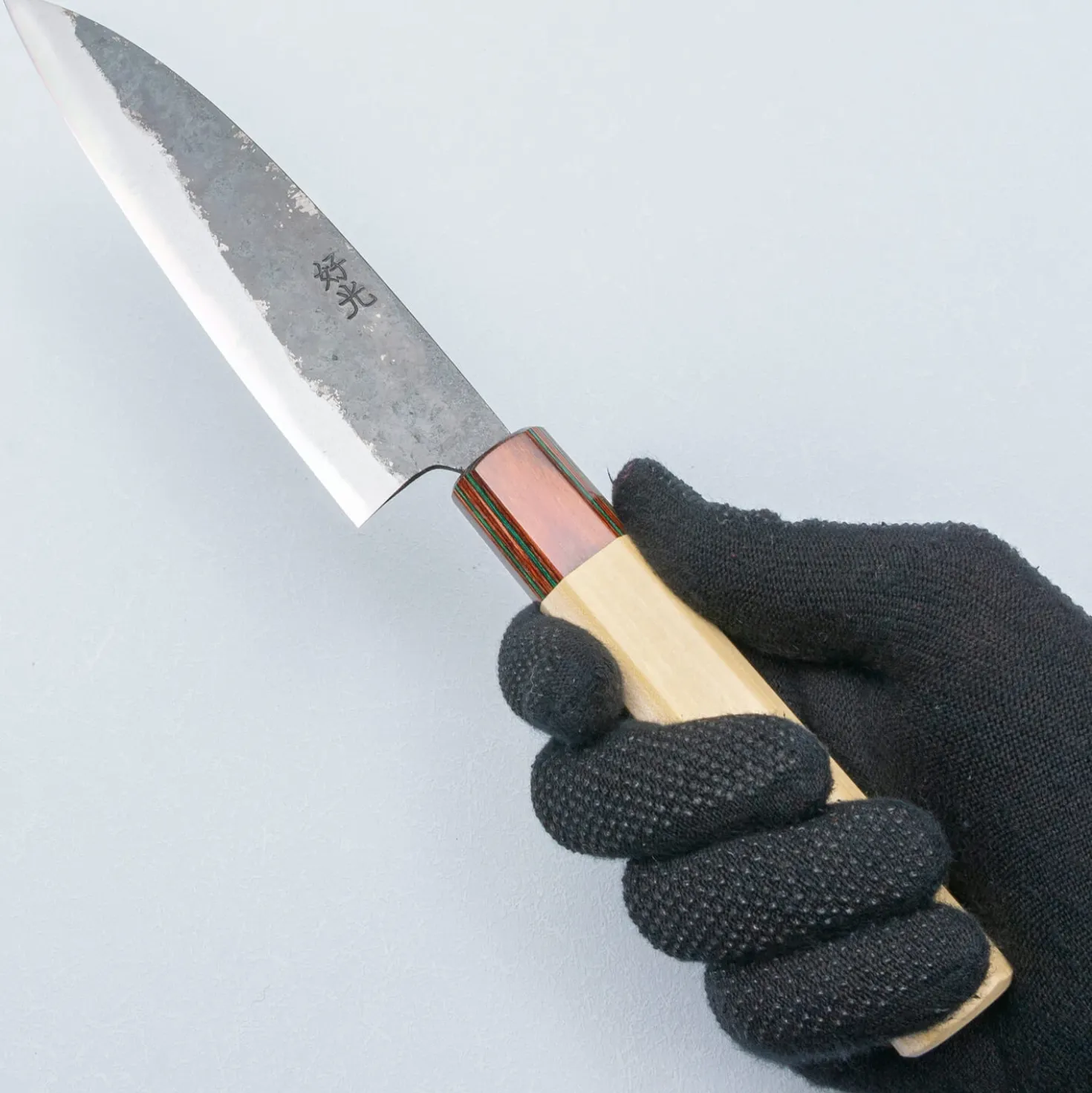 Yosimitu Shirogami #2 Kurouchi Petty 16 cm