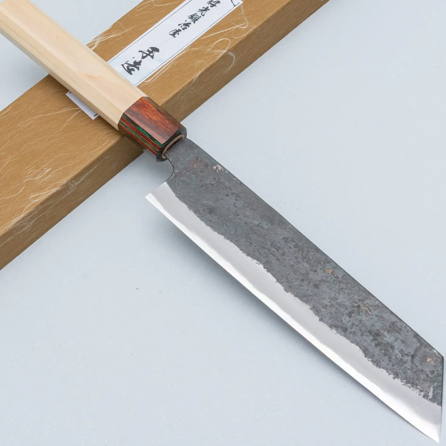 Yosimitu Shirogami #2 Kurouchi Kiritsuke 19 cm