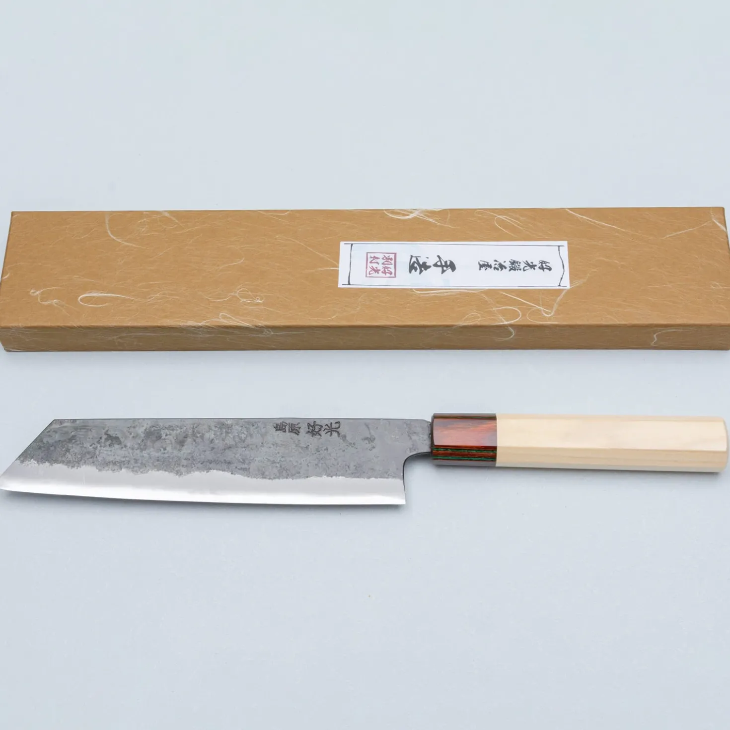 Yosimitu Shirogami #2 Kurouchi Kiritsuke 19 cm