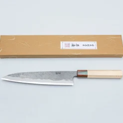 Yosimitu Shirogami #2 Kurouchi Gyuto 21 cm