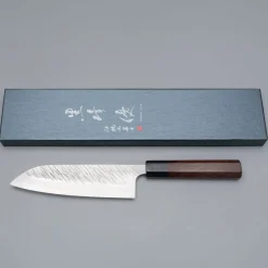 Yu Kurosaki Fujin SG2 Rosewood Santoku 17 cm