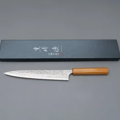 Yu Kurosaki Fujin VG10 Keyaki Sujihiki 24 cm