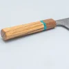 Yu Kurosaki Fujin VG10 Oak Turquoise Walnut Santoku 16.5 cm