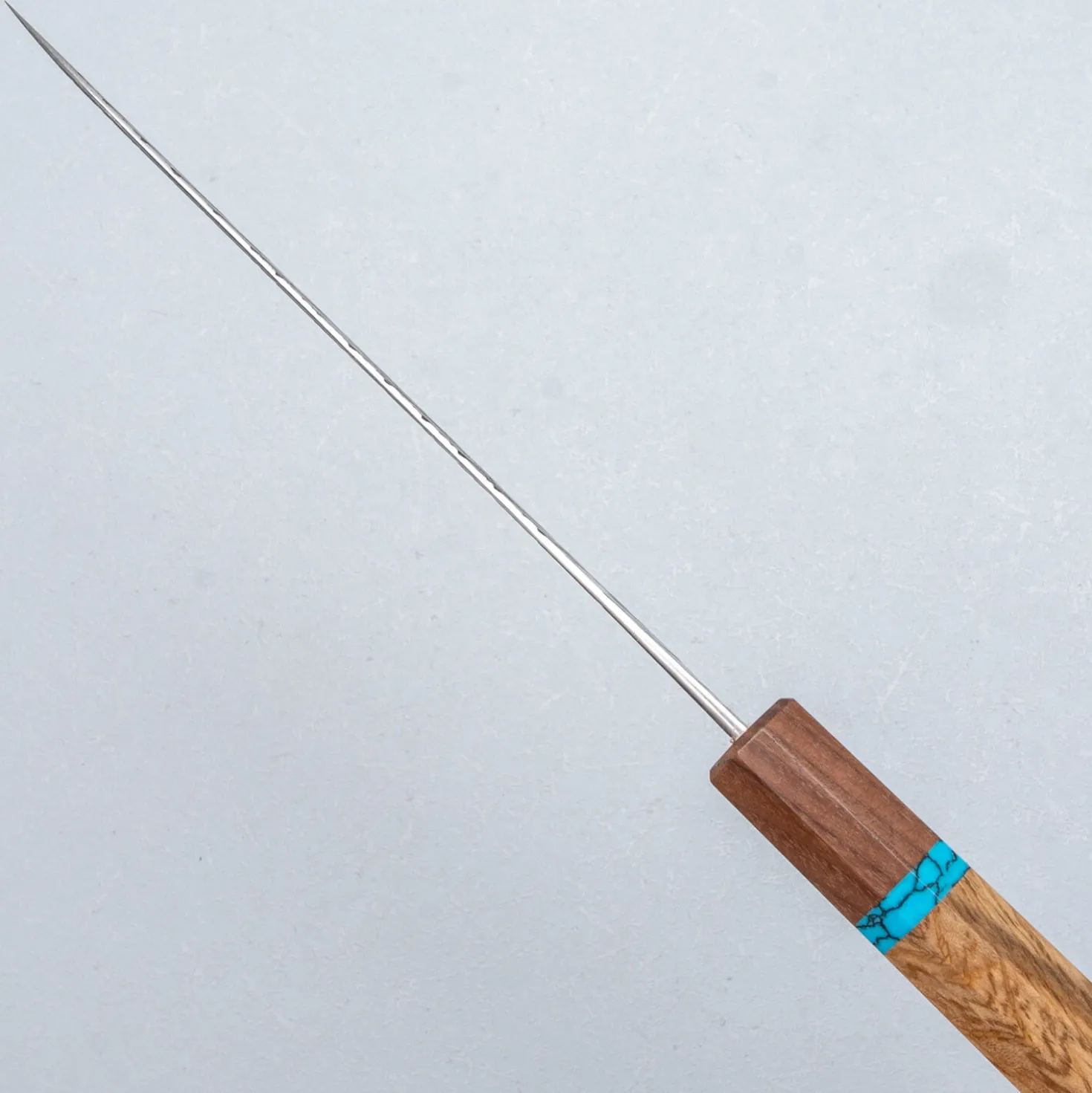 Yu Kurosaki Fujin VG10 Oak Turquoise Walnut Petty 15 cm