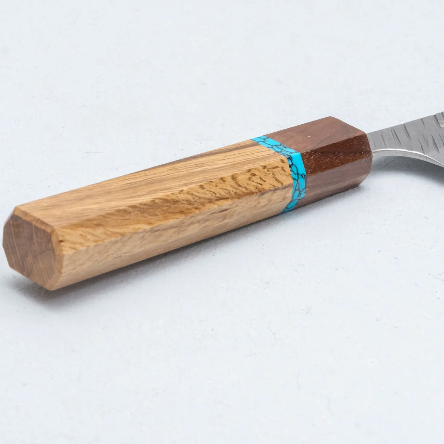 Yu Kurosaki Fujin VG10 Oak Turquoise Walnut Petty 15 cm