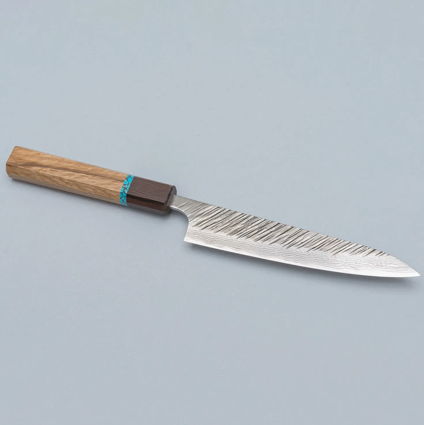 Yu Kurosaki Fujin VG10 Oak Turquoise Wenge Petty 15 cm