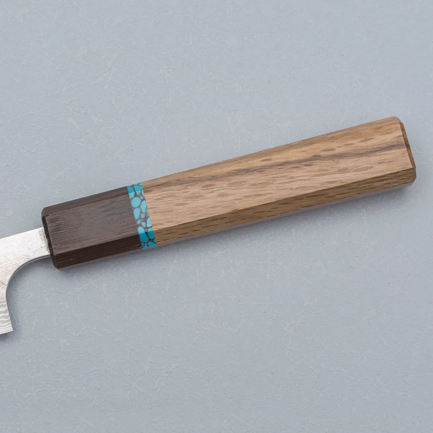 Yu Kurosaki Fujin VG10 Oak Turquoise Wenge Petty 15 cm