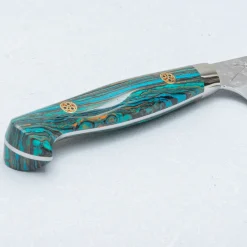 Yu Kurosaki Senko Ei Turquoise Mixed Petty 13 cm