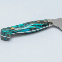 Yu Kurosaki Senko Ei Turquoise Mixed Gyuto 21 cm