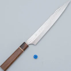 Yu Kurosaki Senko Ei Walnut Ebony Sujihiki 24 cm
