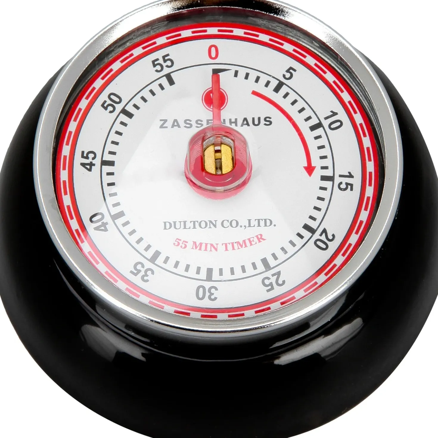 Zassenhaus Speed Retro Kookwekker Zwart