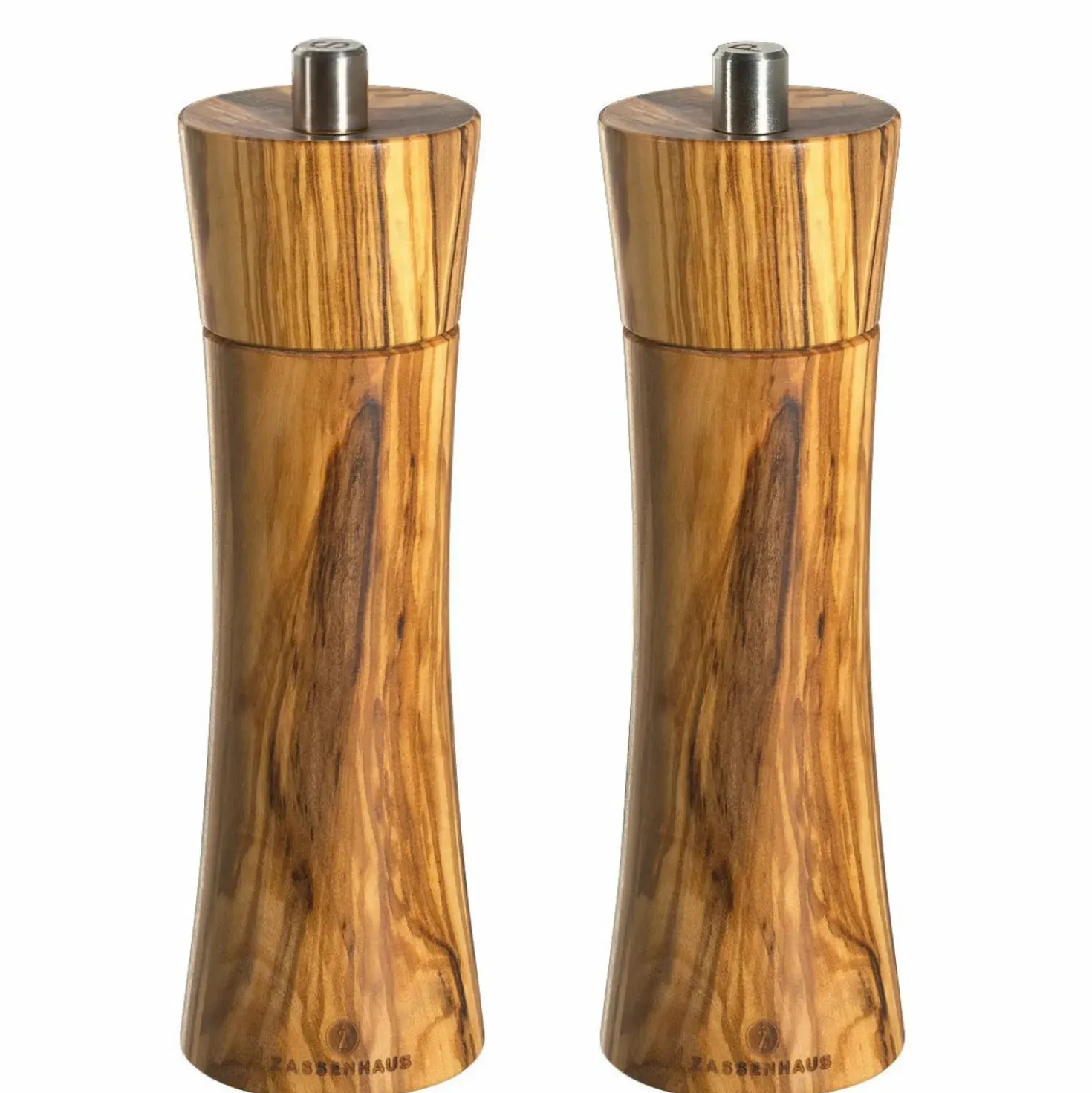 Zassenhaus Zout- en Pepermolen Olijfhout 18 cm