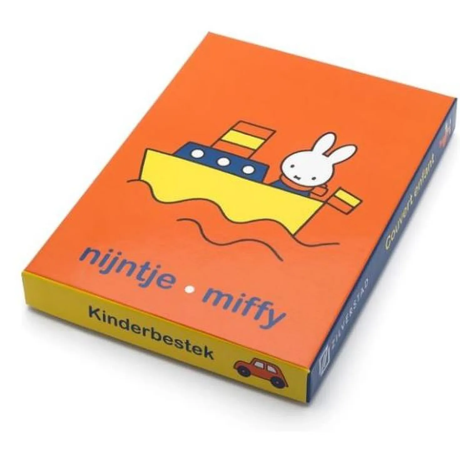 Zilverstad Kinderbestek Nijntjes Voertuigen 4 delig