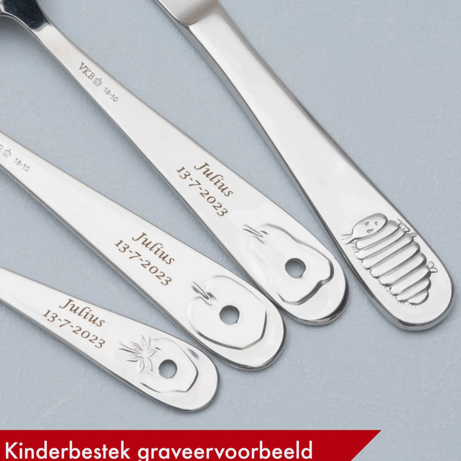 Zilverstad Kinderbestek Nijntjes Voertuigen 4 delig + Boekje